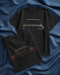 A Car Front And Back Unisex Standard Crew T-Shirt