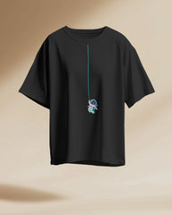 A Hanging Astronaut Unisex Standard Crew T-Shirt