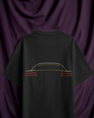 A Car Front And Back Unisex Standard Crew T-Shirt