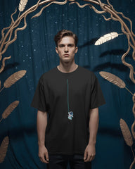 A Hanging Astronaut Unisex Standard Crew T-Shirt