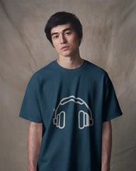 Headphone Unisex Classic Crew T-Shirt