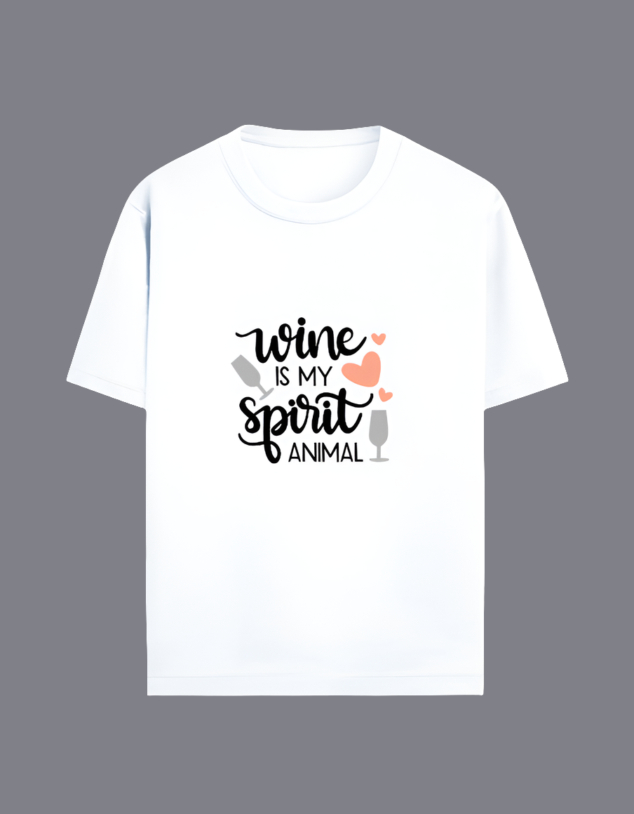 wine spirit Unisex Standard Crew T-Shirt
