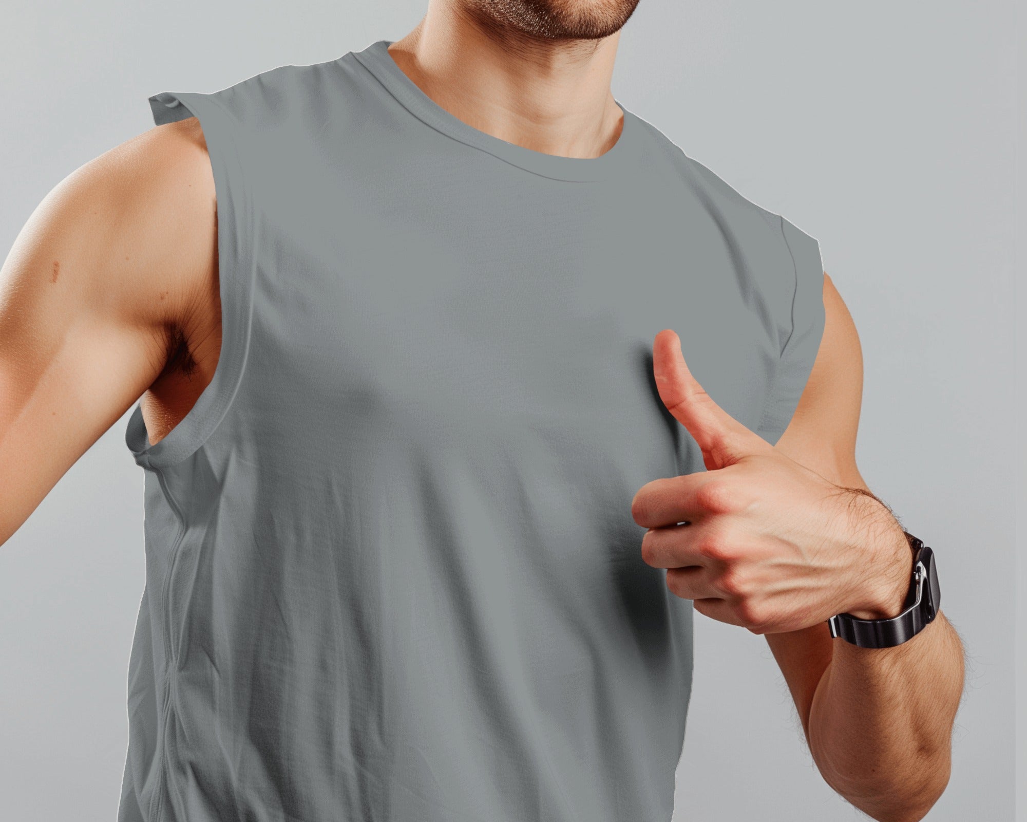 Men's Sleeveless T-Shirt size upto 4XL