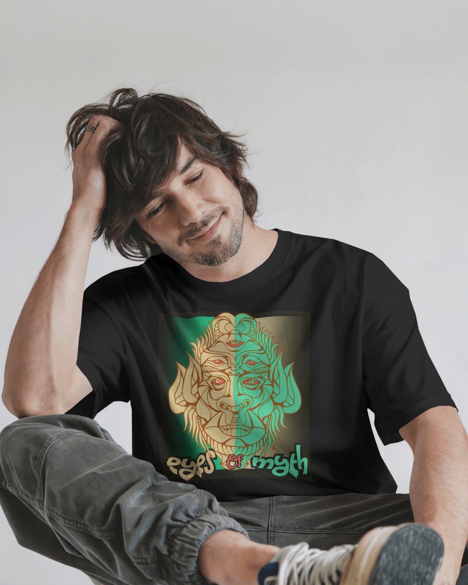 A MYTHICAL CREATURE Unisex Oversized Standard T-Shirt