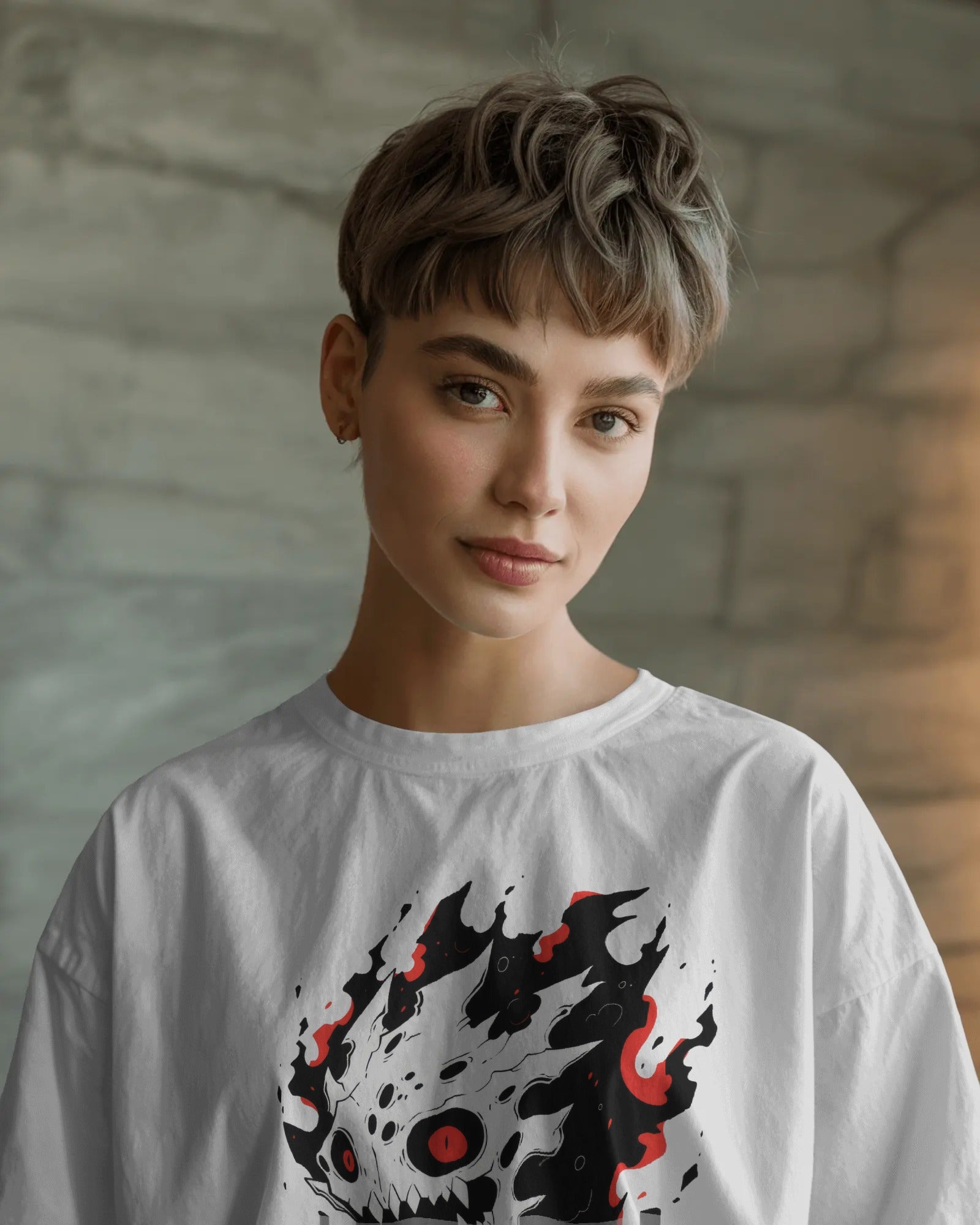 GHOST Unisex Oversized Standard T-Shirt