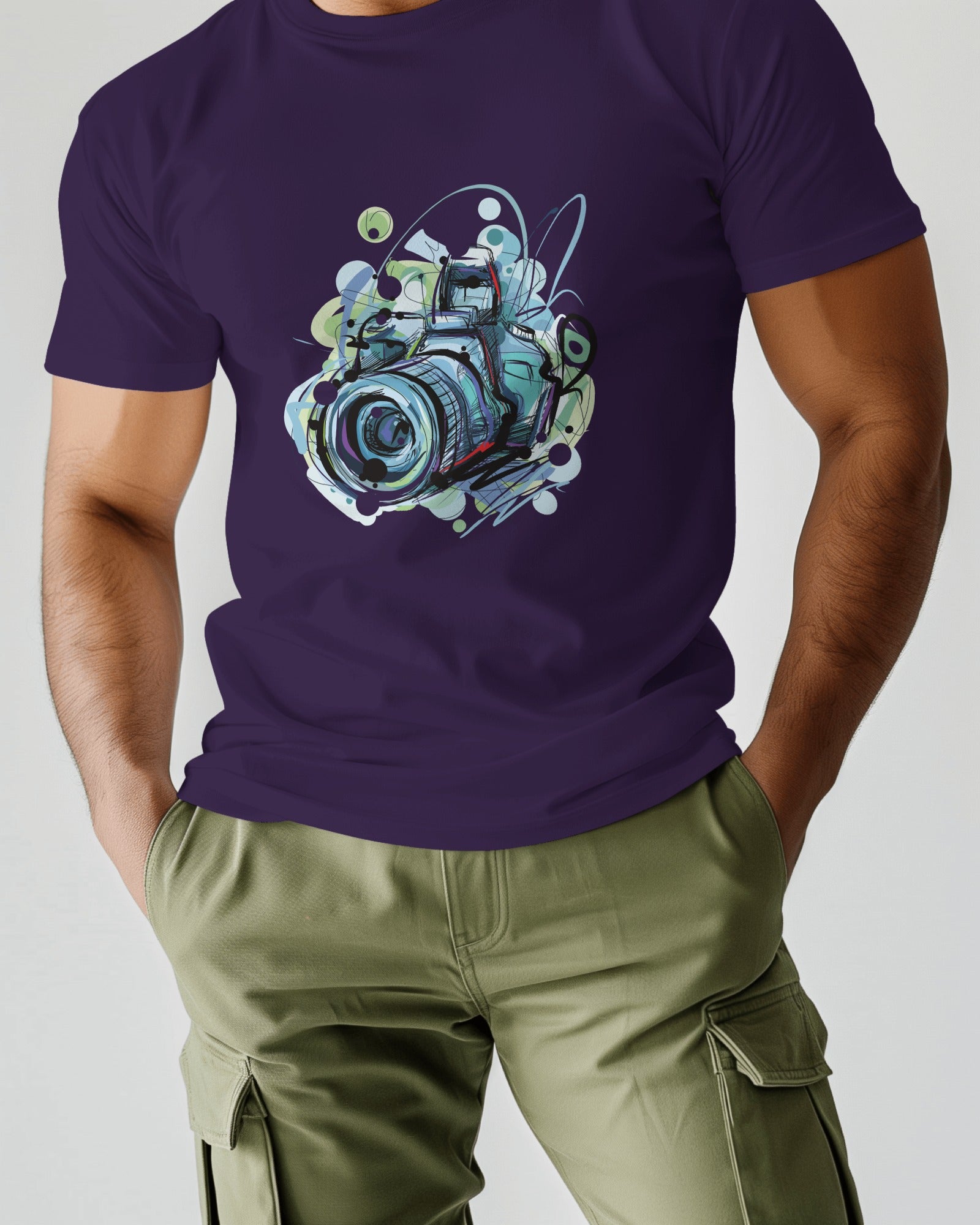 camera Unisex Classic Crew T-Shirt