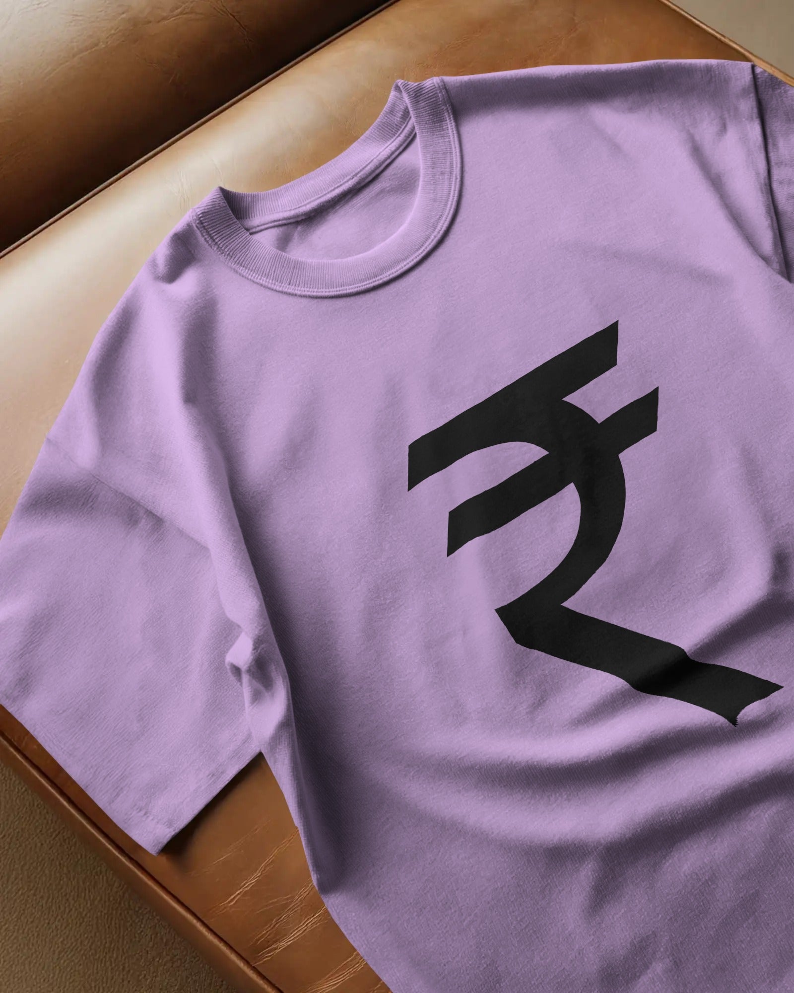 A Rupee sign Unisex Oversized Standard T-Shirt