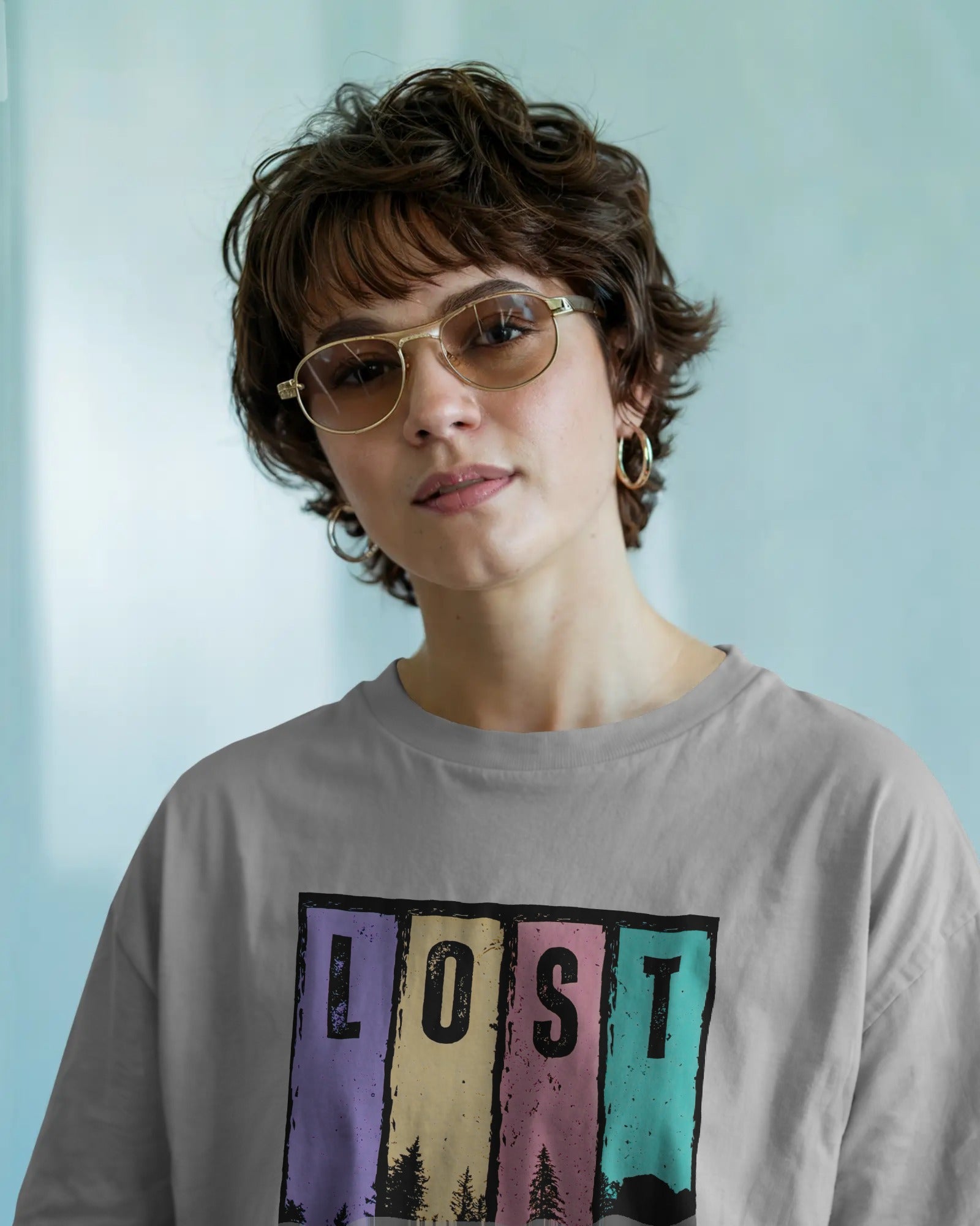 LOST Unisex Oversized Standard T-Shirt