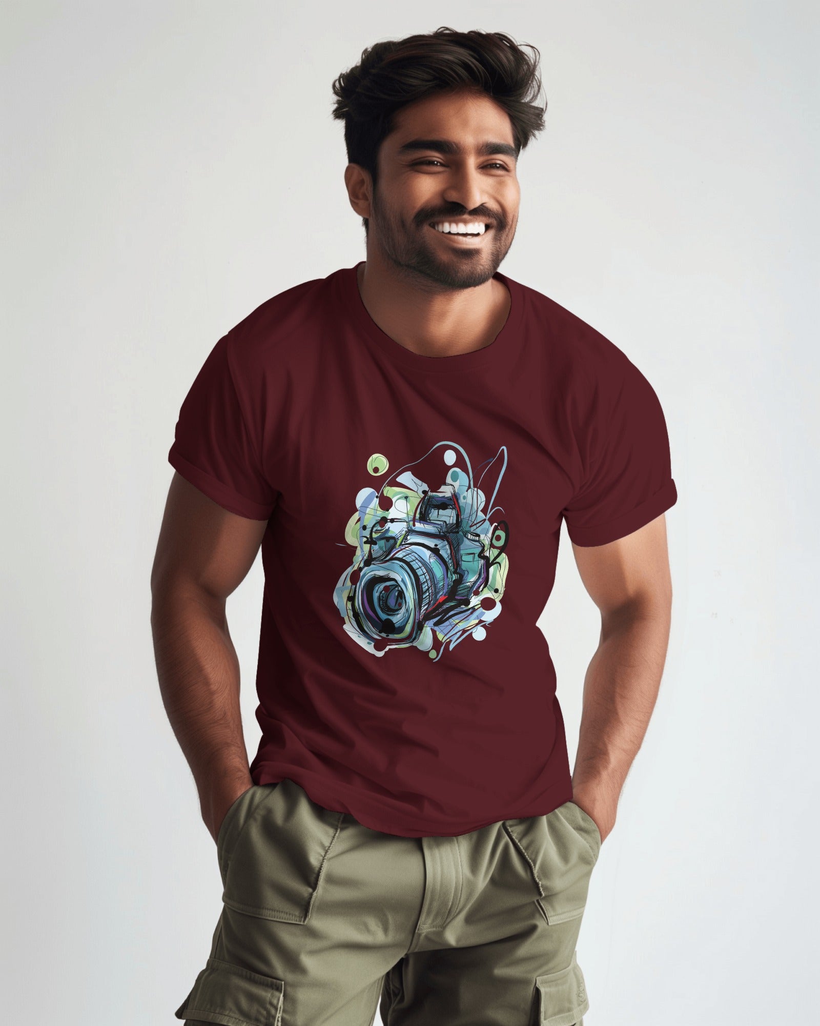 camera Unisex Classic Crew T-Shirt