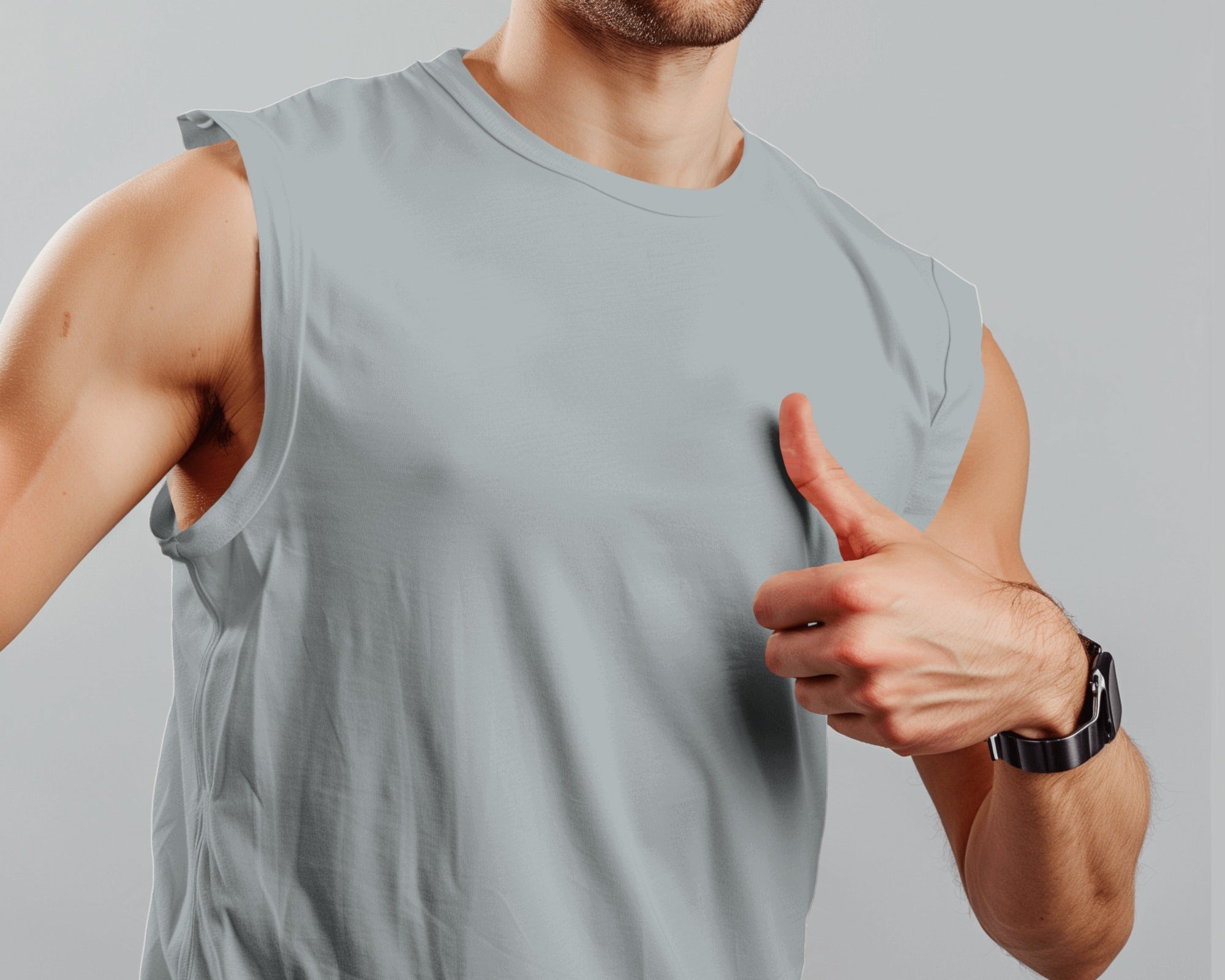 Men's Sleeveless T-Shirt size upto 4XL