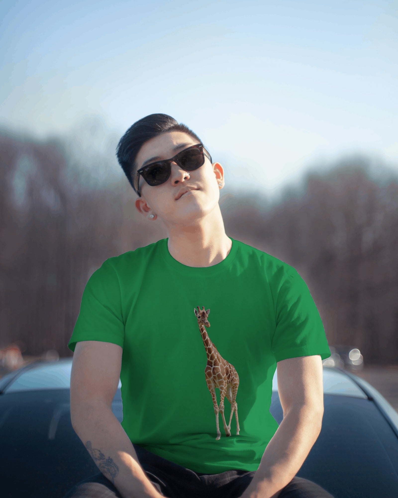 girraffe Unisex Classic Crew T-Shirt