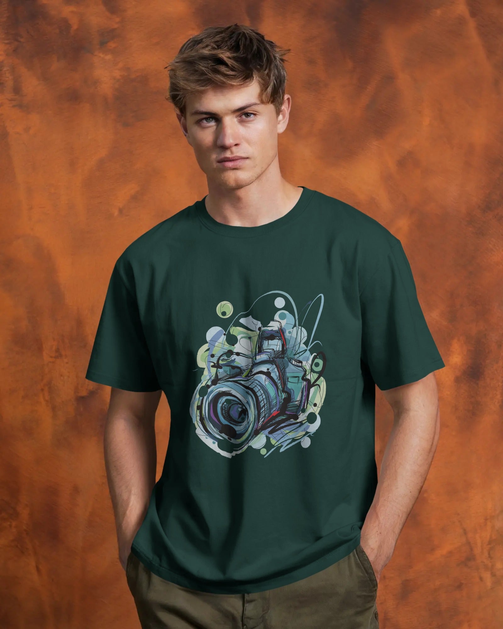 camera Unisex Classic Crew T-Shirt