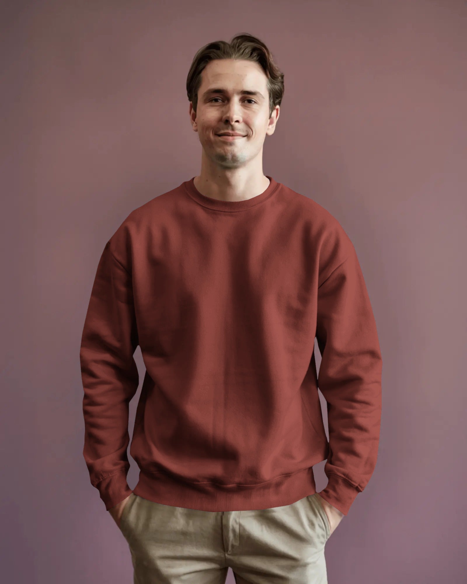 Men Unisex Sweatshirt. Wide range of colours and size upto 3XL