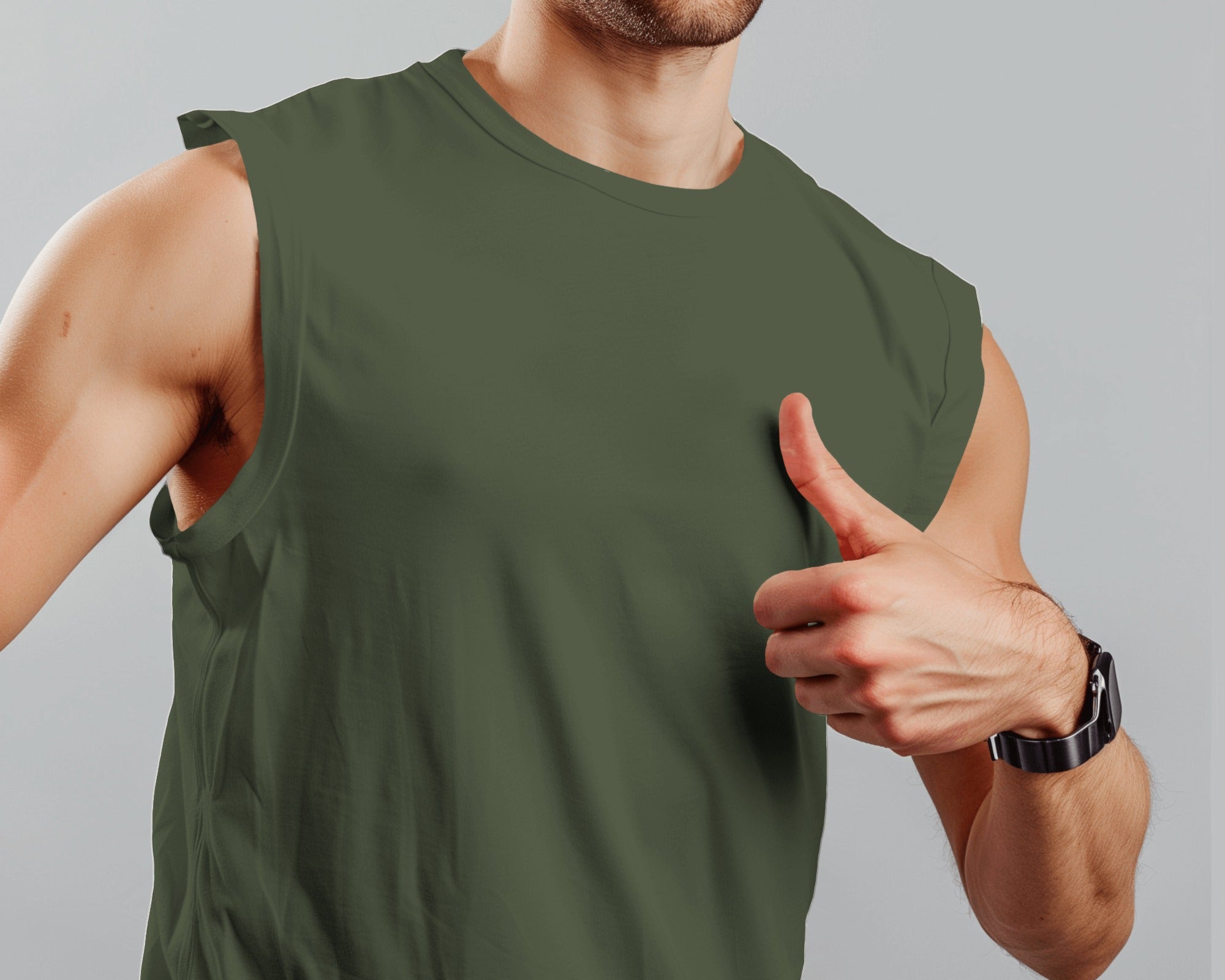 Men's Sleeveless T-Shirt size upto 4XL