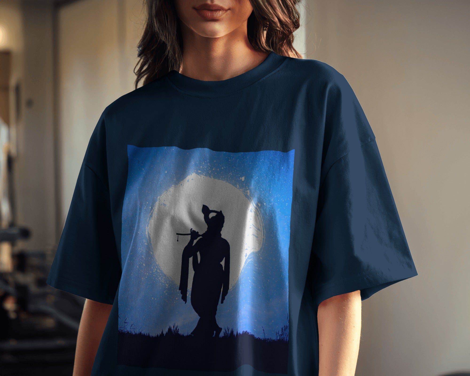 LORD KRISHNA Unisex Oversized Standard T-Shirt