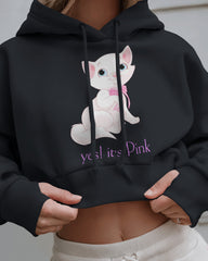 Female Cropped Hoodie