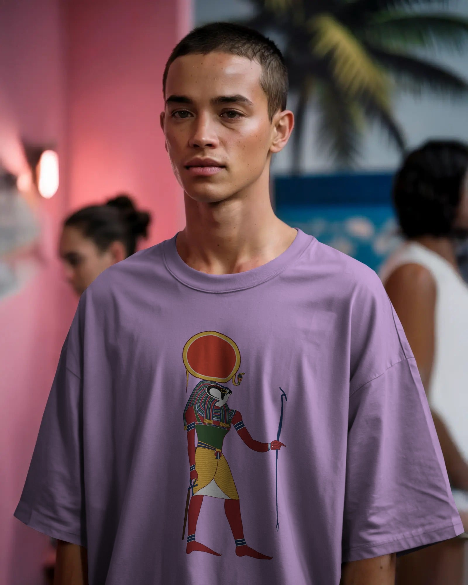 An EGYPTIAN Unisex Oversized Standard T-Shirt