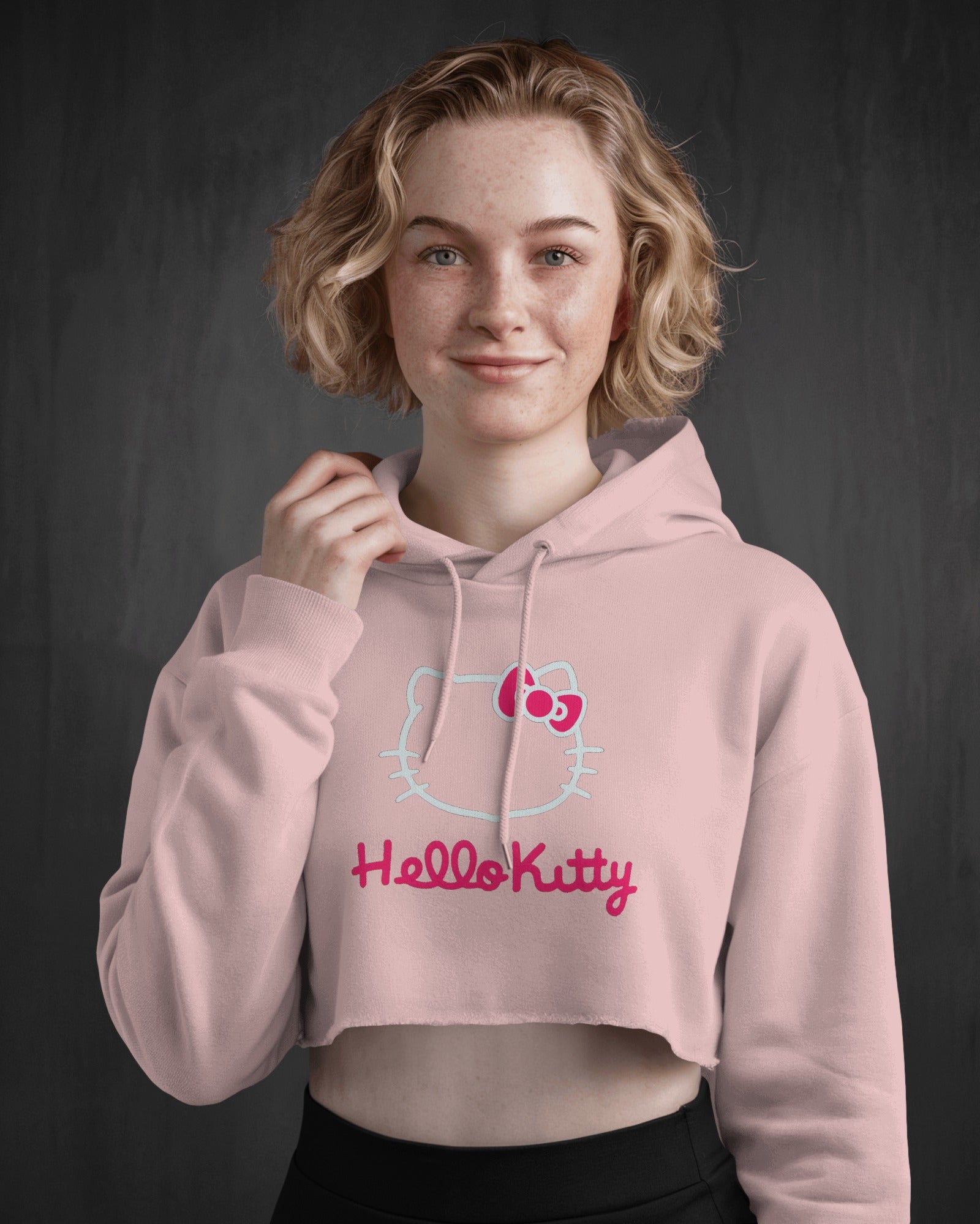 Female Cropped Hoodie