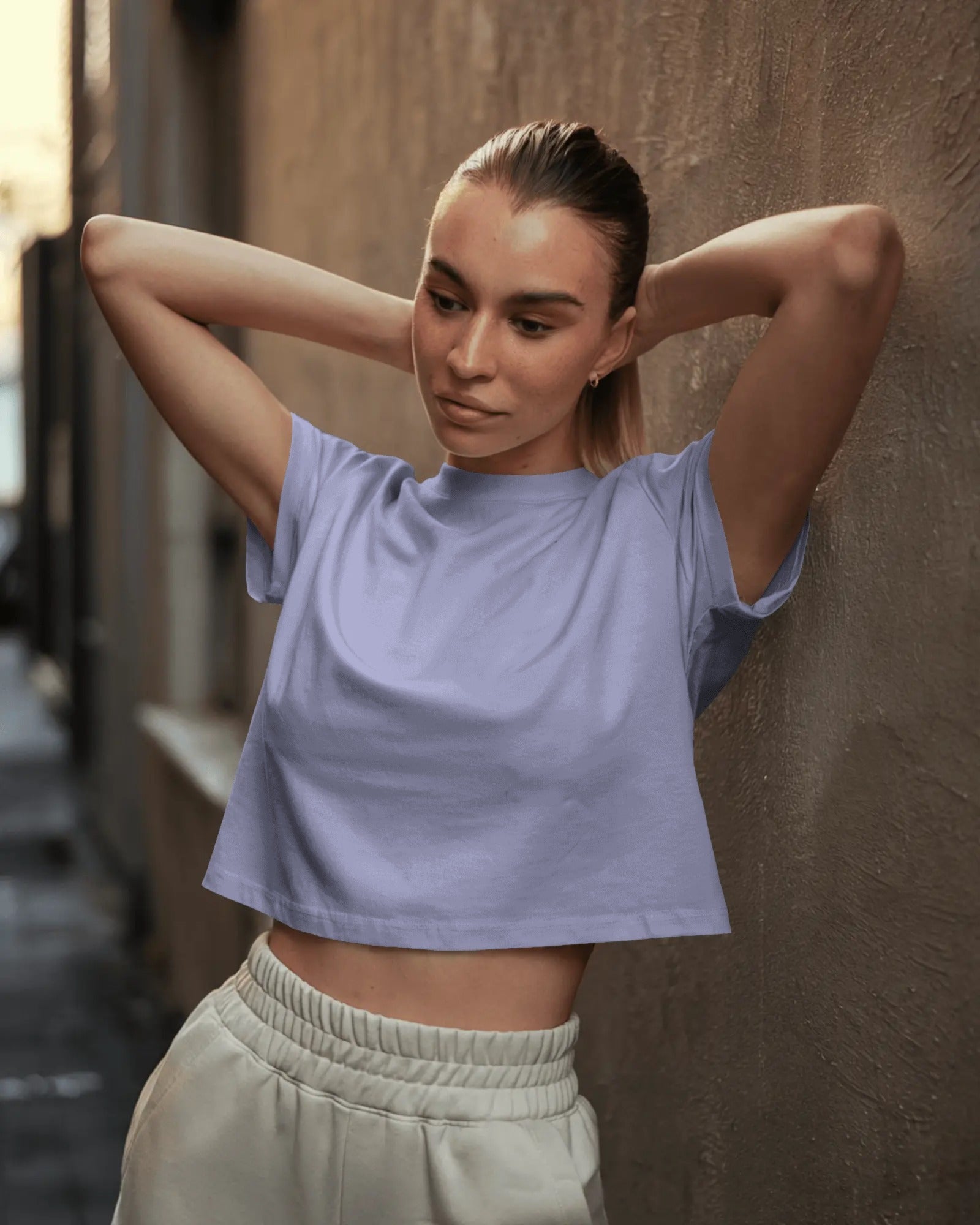 A Women Crop Top in 10 Colours