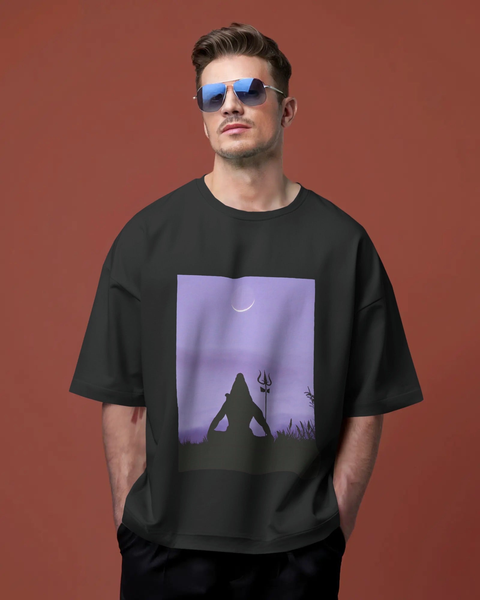 LORD SHIVA Unisex Oversized Standard T-Shirt