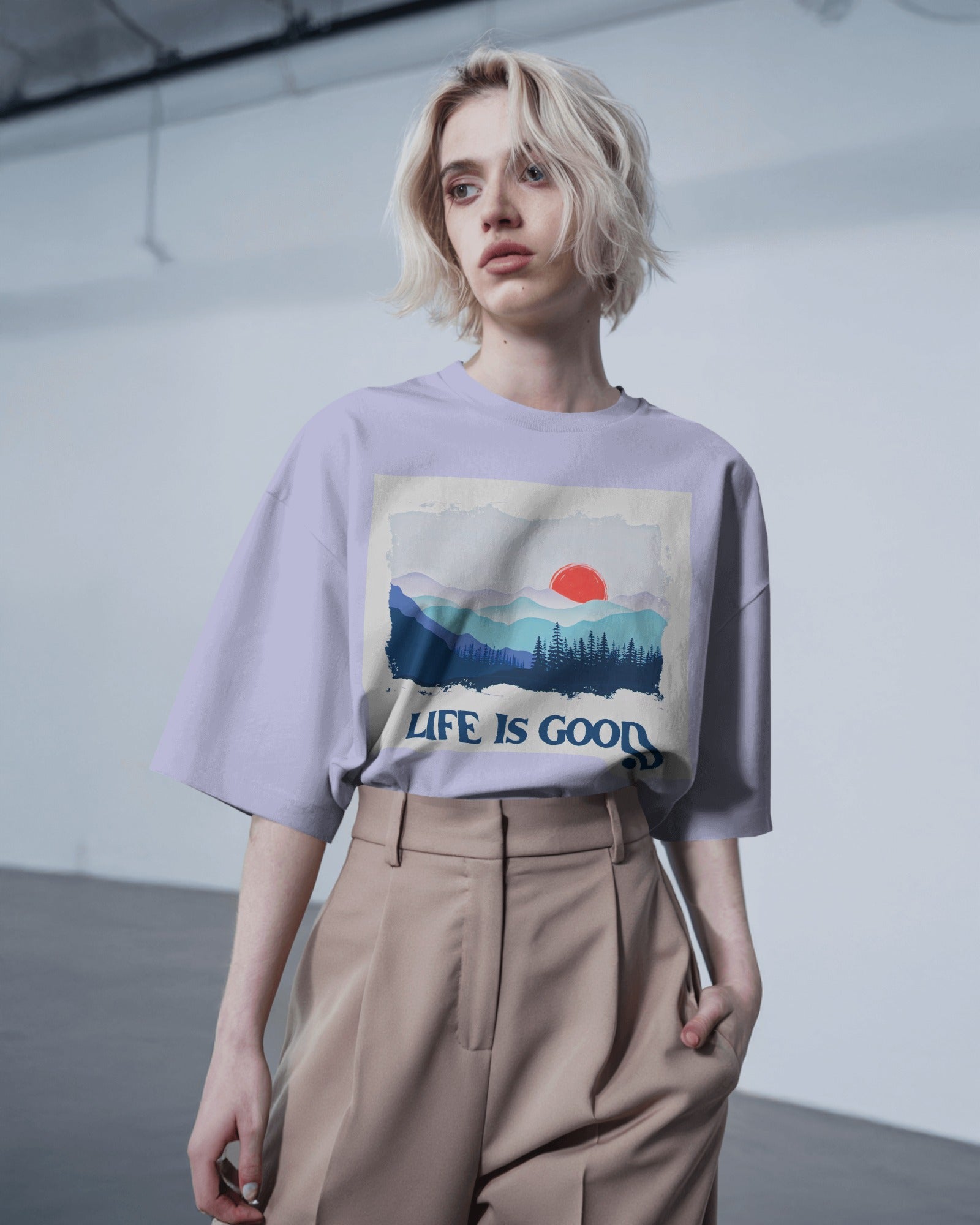 LIFE Unisex Oversized Standard T-Shirt