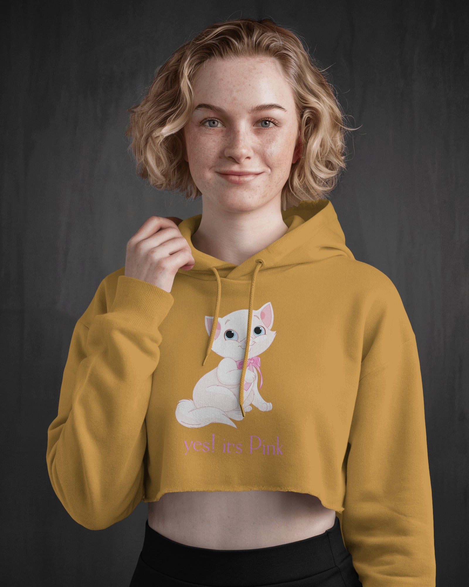 Female Cropped Hoodie
