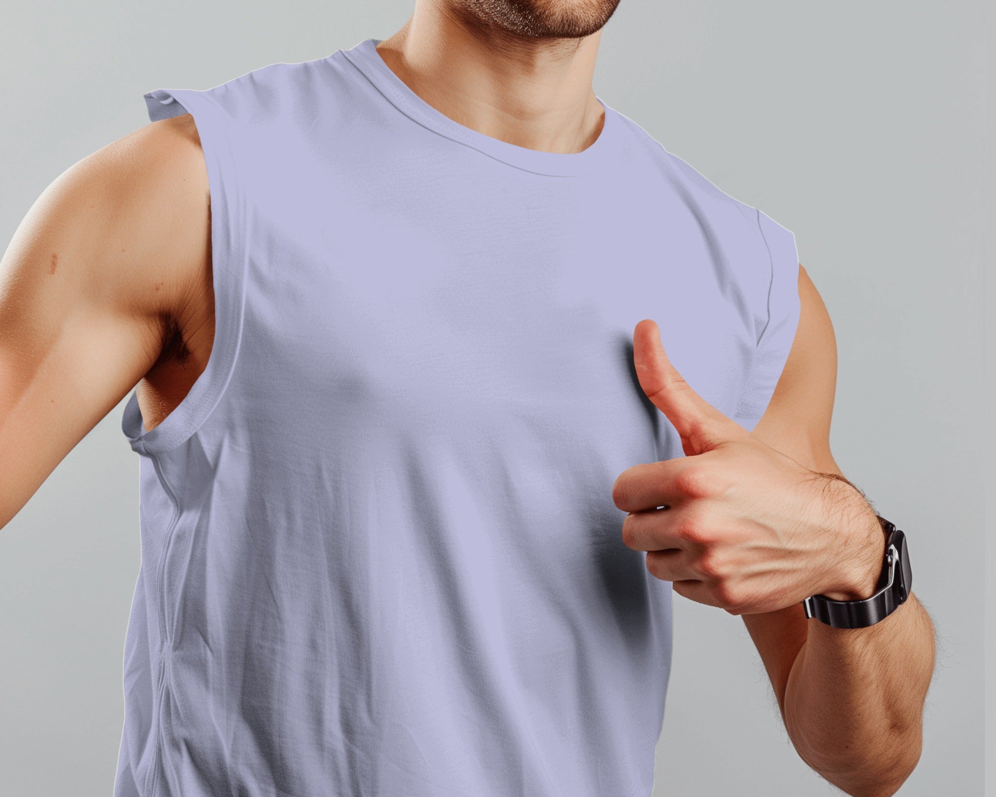 Men's Sleeveless T-Shirt size upto 4XL