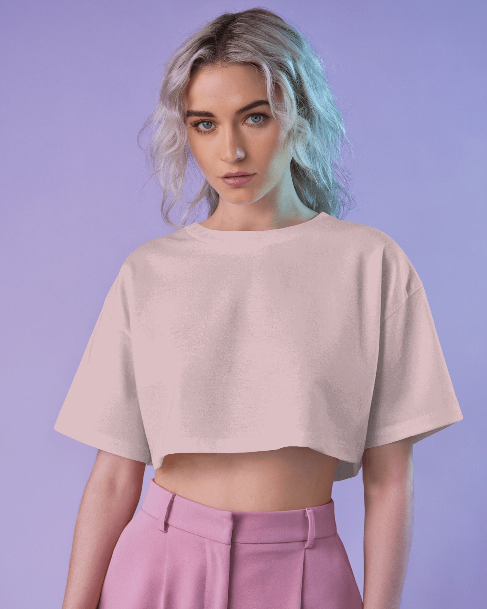 A Women Crop Top in 10 Colours