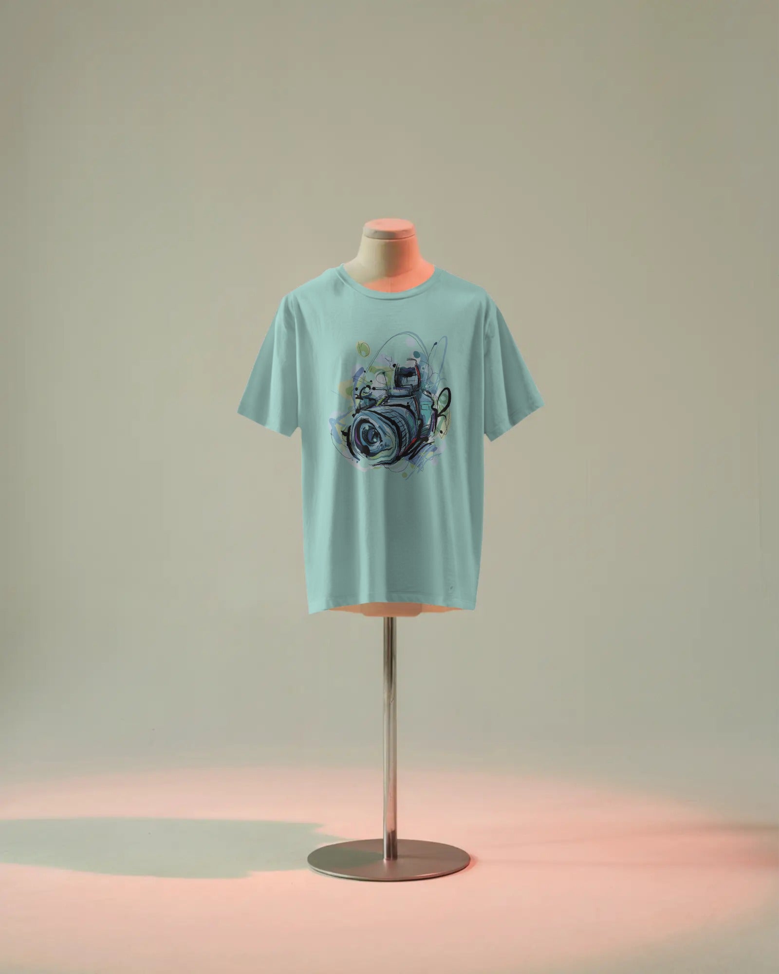 camera Unisex Classic Crew T-Shirt