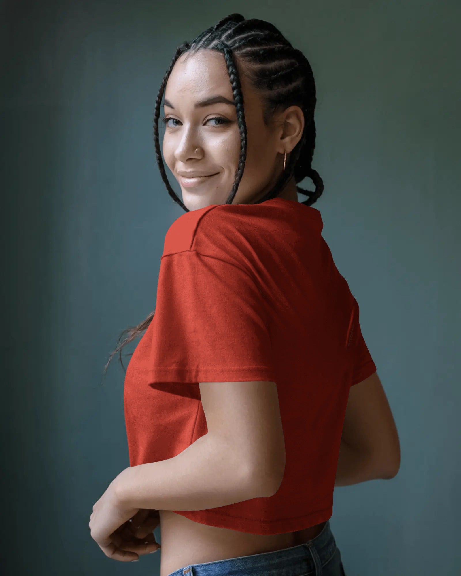 A Women Crop Top in 10 Colours